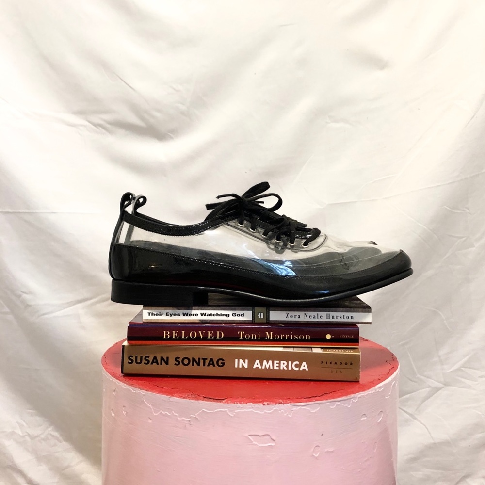 Comme des garçons PVC Derby Shoes